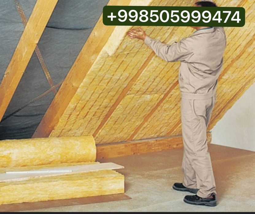 Утепление  Пенаплекис дом коттедж лубой обект