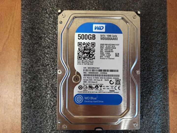 HDD Hard disk 500 gb