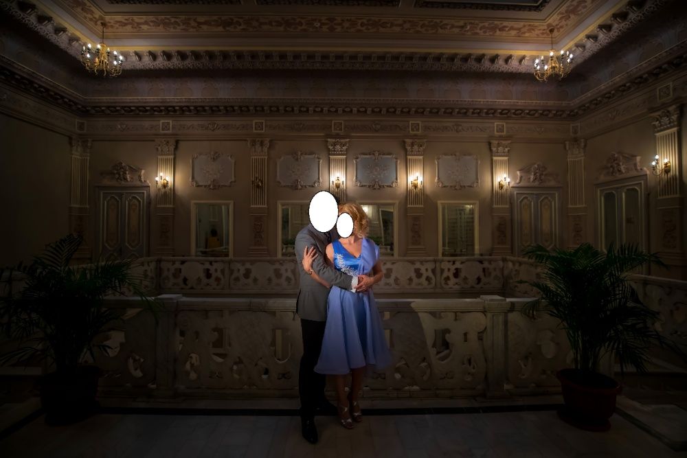 Rochie LA MODE TOUJOURS - ORGANZA -ocazie,cununie civila,mireasa,nunta