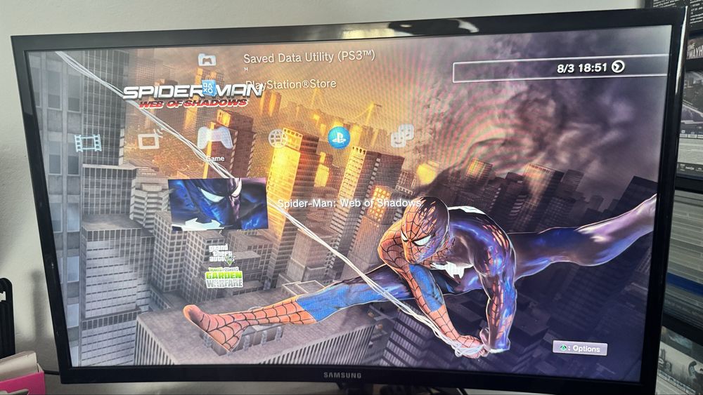 Spider Man web of shadows ps3