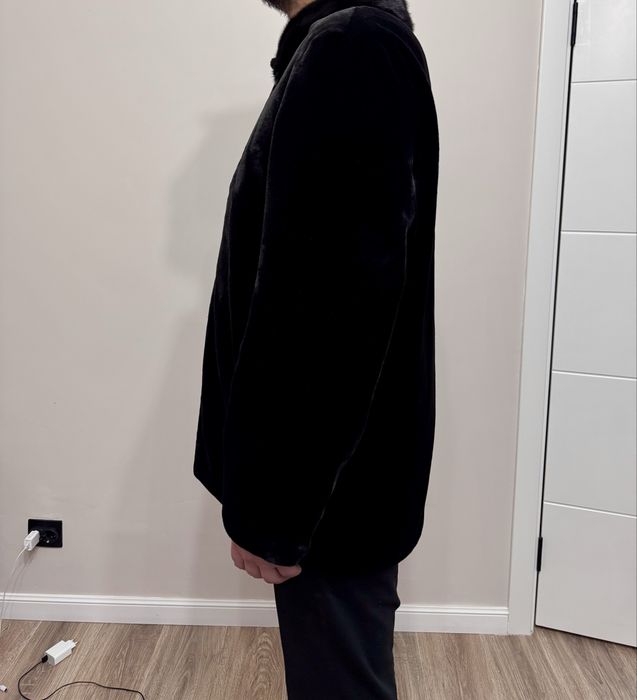 Весенняя Эко шуба мужская