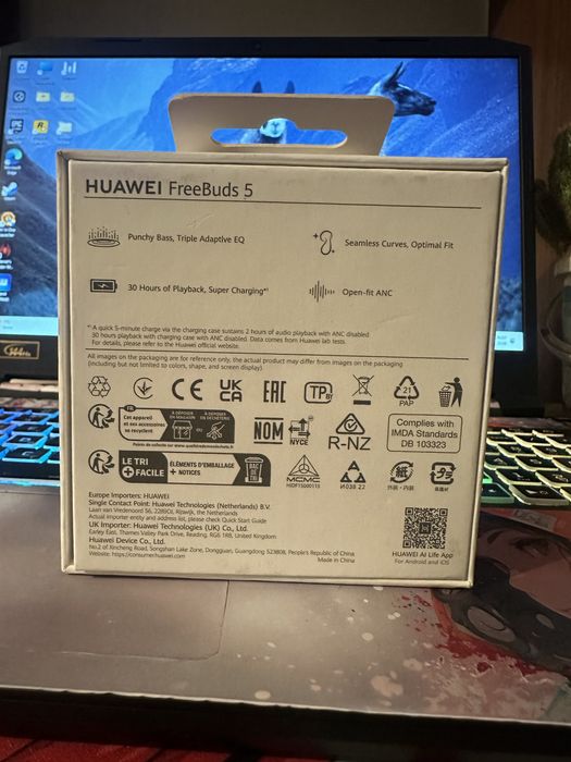 Наушники Huawei Freebuds 5