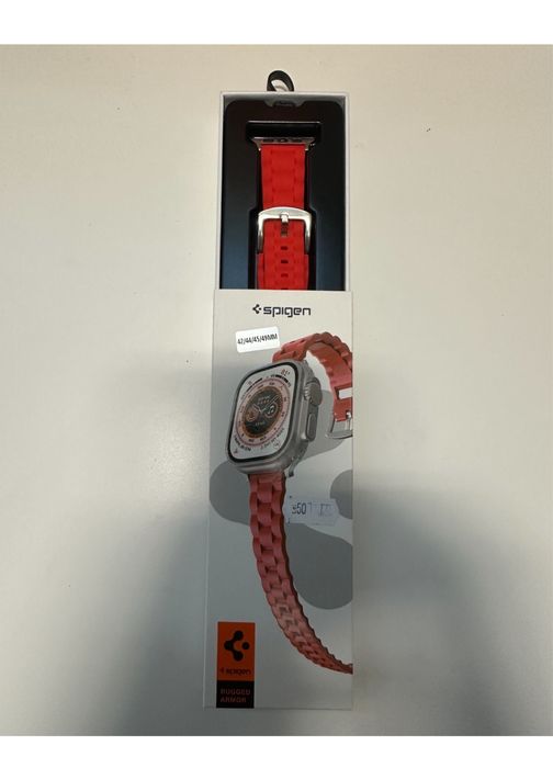 Husa Curea Silicon Impletit Spigen Ceas Apple Watch Cablu Usb