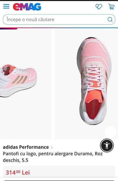 Adidas Duramo Roz alergare