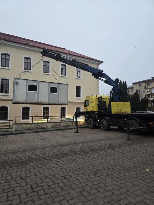 Tractări Camioane Servicii Macara Transport Utilaje