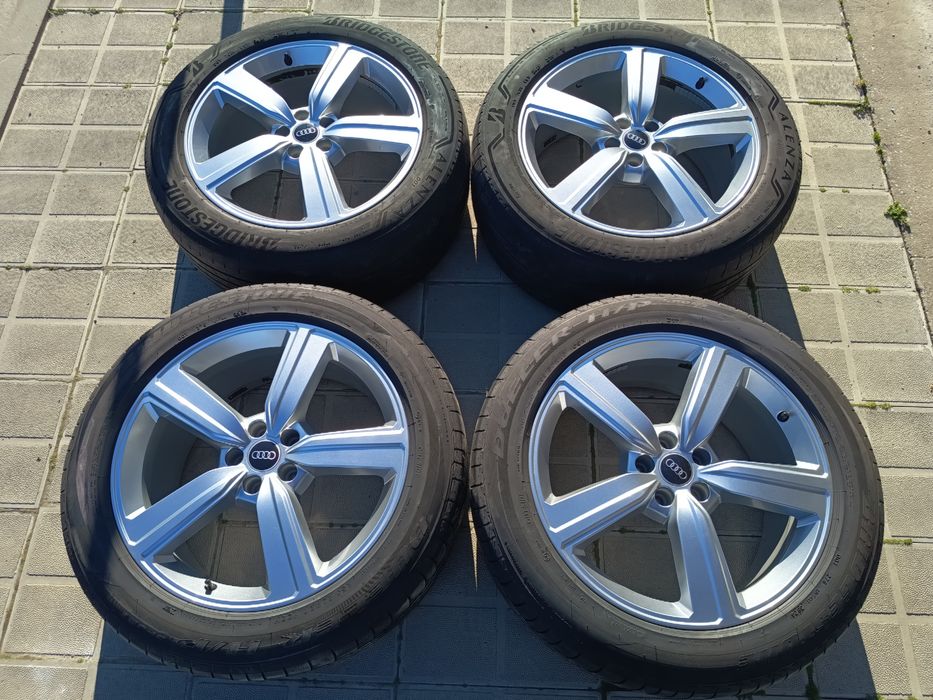 3 комплекта джанти за Audi 19" и 20" 5x112 с гуми 255/55/19 и 255/50/20 Q5 Q7 Q8 Etron