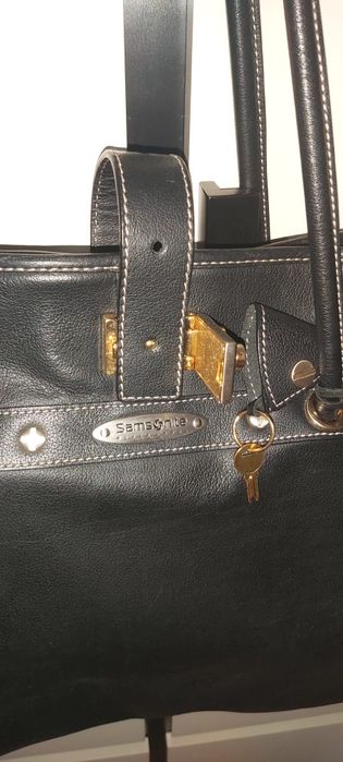 Geanta samsonite piele si delsey