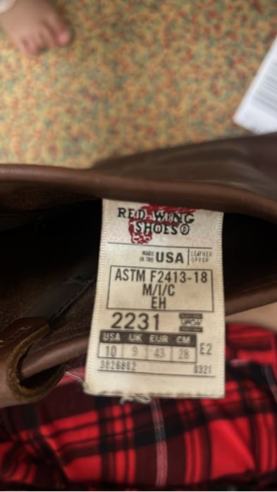 Red Wing Ботинки рабочие red wing