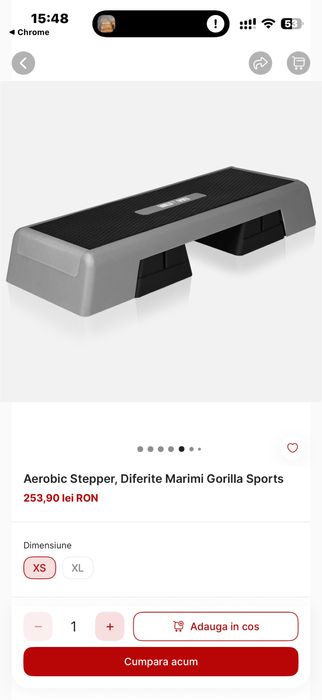 Stepper exercitii fitness nou Germany, pret 100 lei