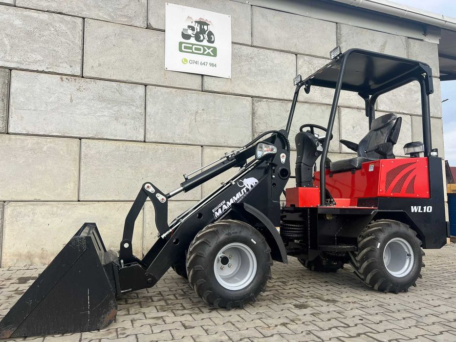 Incarcator frontal Mammut WL10 / ridica 800 kg /  2,5 m / 25 Hp