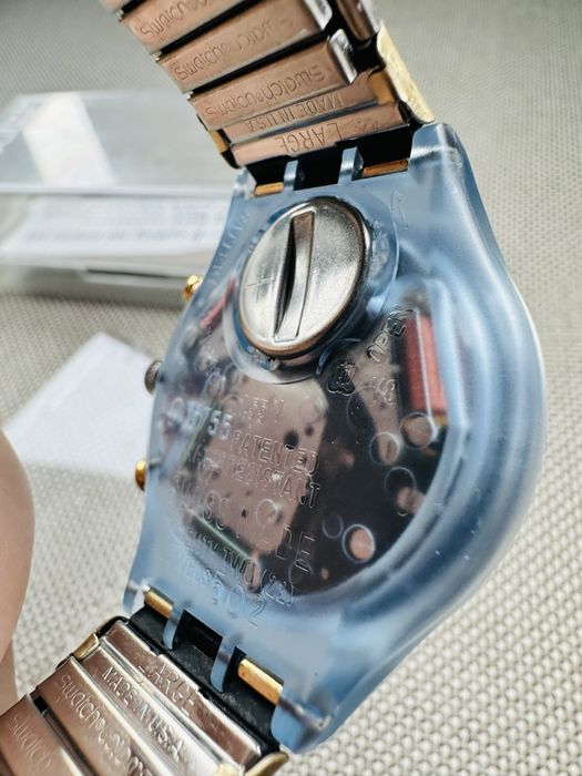 Ceas colectie Swatch Chrono La Reine Prochaine (SCN114) din 1994