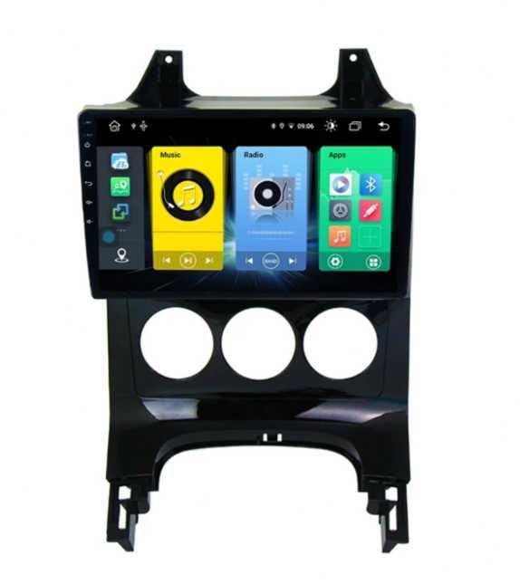 9-инчова мултимедия за Peugeot 3008 (2009–2016) + подарък камера