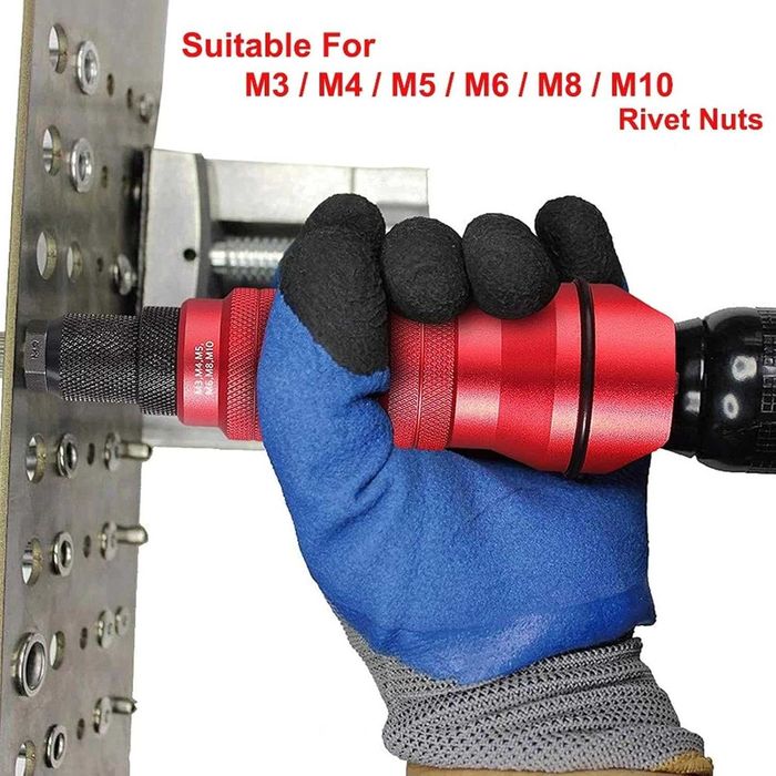 Set adaptor nituitor portabil cu 6 capete interschimbabile