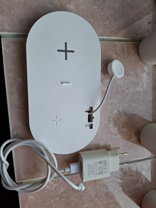 Incarcator wireless,  telefon, casti, ceas apple