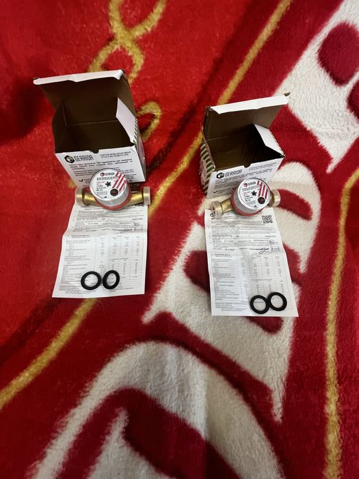 Счетчики для воды новые