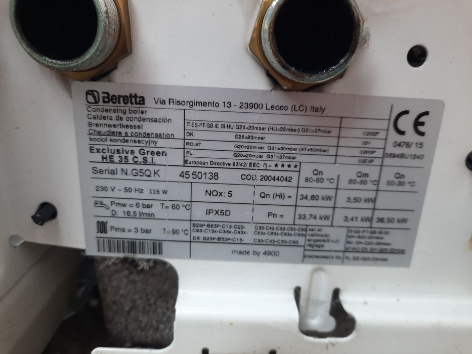 Centrala termica Beretta-piese schimb