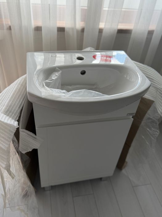 Шкаф долен Дентън, 50 cm, бял