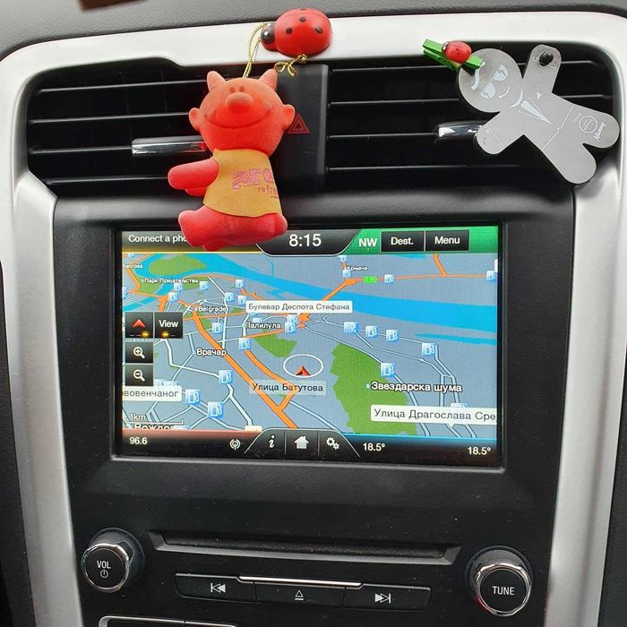 Card harti Ford pentru sistemul Sync2 Focus C-Max Kuga Mondeo S-Max