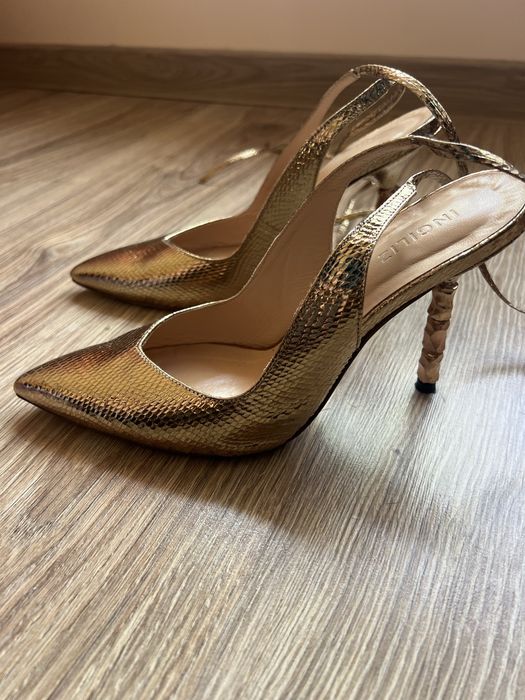 Обувки ingiliz на висок ток