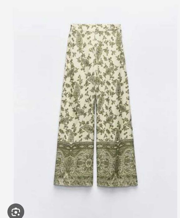 Комплект панталон и къс топ ZARA