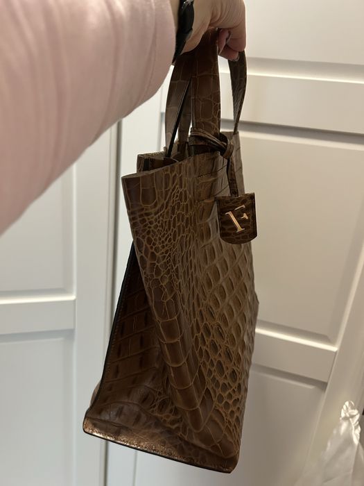 Furla Crocodile skin