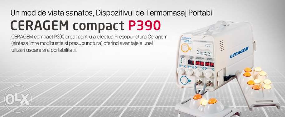 Ceragem compact GCM-P390 - termomasaj cu pietre de jad