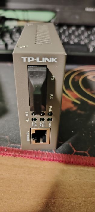 Set 2 bucăți: Media Converter TP-LINK MC100CM NOI Nefolosite