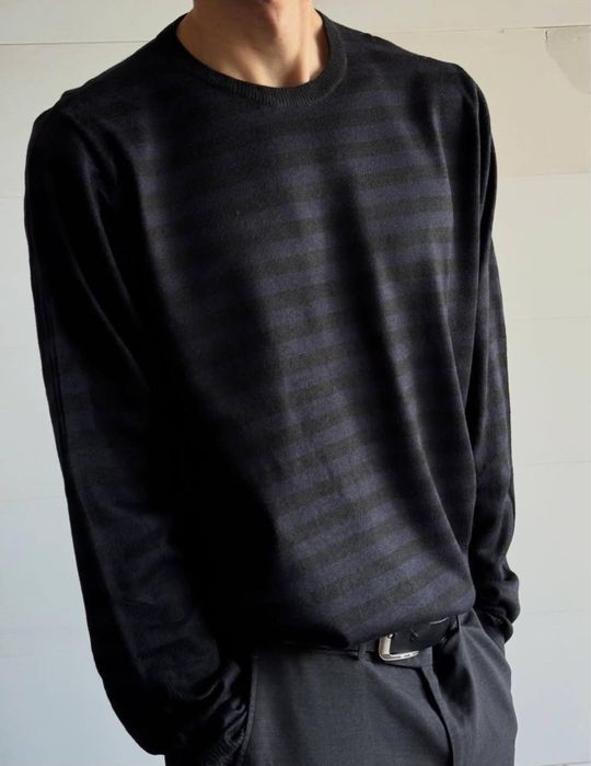 Джемпер в темной палитре, идеальный вариант на каждый день