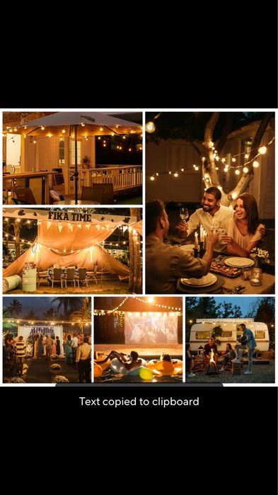 Nou! Ghirlanda Luminoasa 20m 48 becuri Led (bec led)