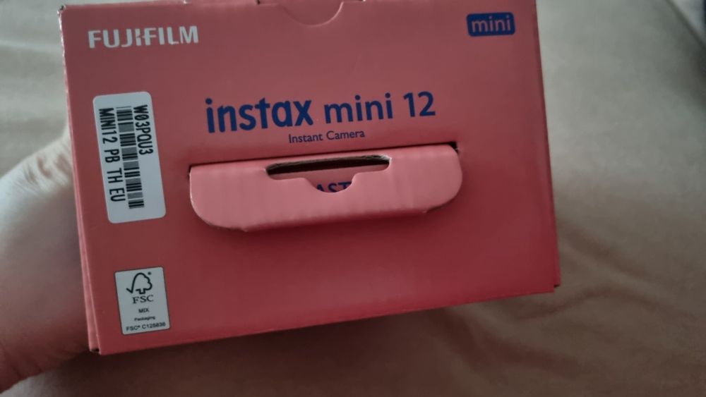Aparat fujifilm  instax mini12 pastel blue