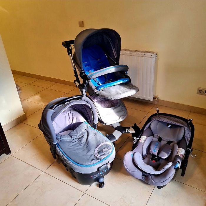 Set carucior+ landou+ scoica marca Concord Neo gri + CADOU ERGOBABY