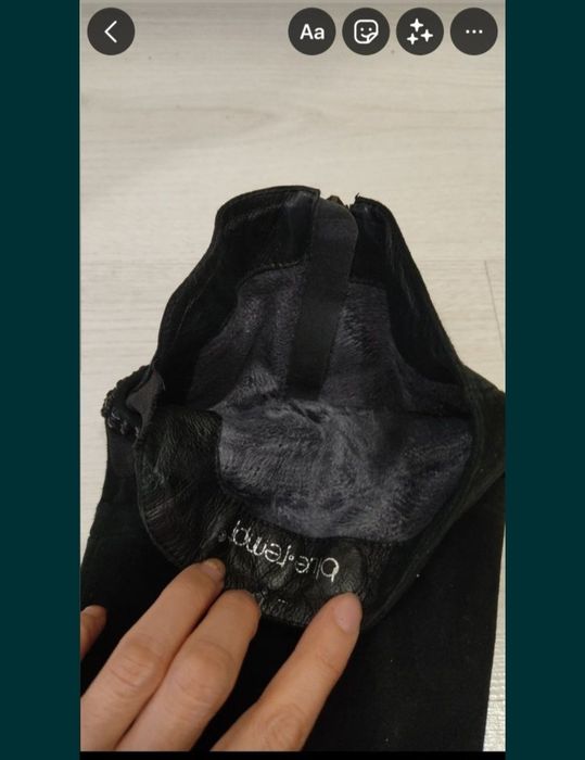 Продам замшевые сапоги натуральные