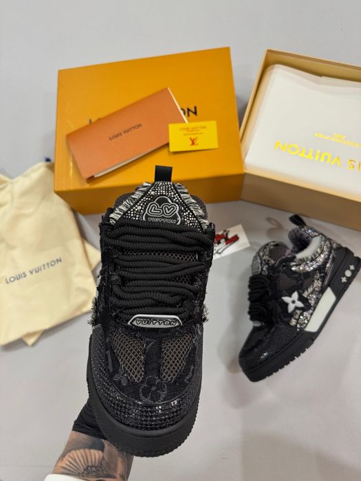 Louis Vuitton Trainer Skate Albastri Calitate Superioara