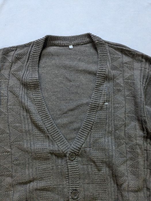 XL. Nou. Bluză (pulover) stil bomber. Lână