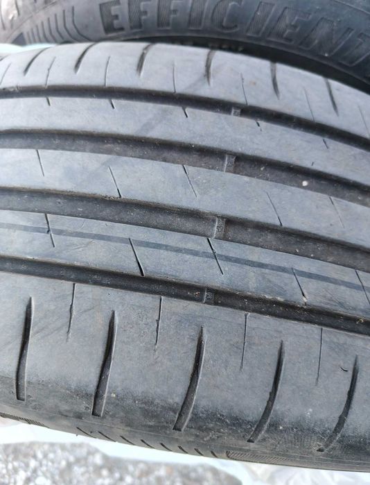 Летни гуми Goodyear 205 55 17, без забележки, бартер