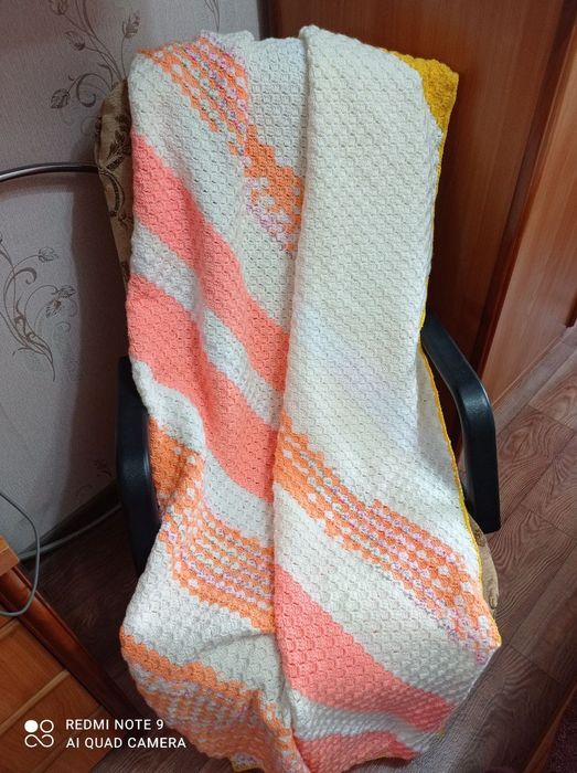 Новый плед размером 130×170 см