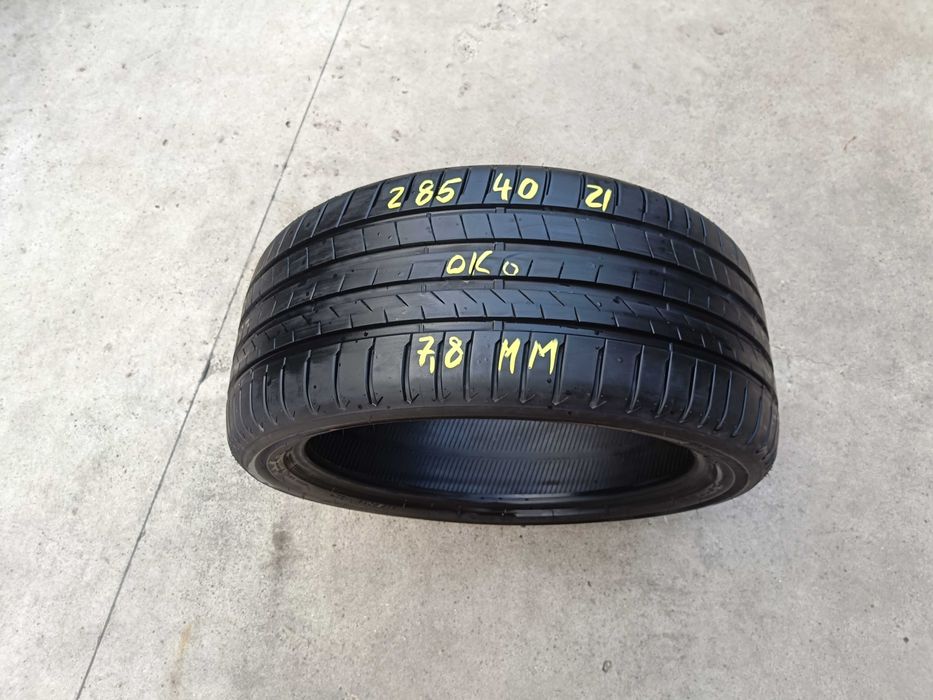 O anvelopa vara 285 40 21 Bridgestone Alenza 001 profil de 7,8 mm