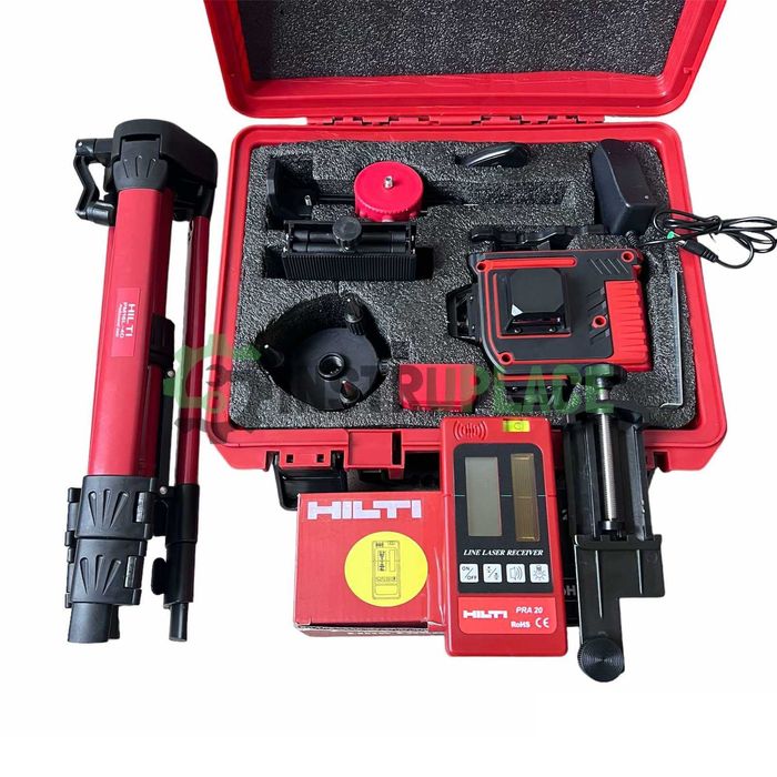 4D ЛАЗЕРЕН НИВЕЛИР Хилти с 16 линии 4 точков Зелен Лазер HILTI 2022