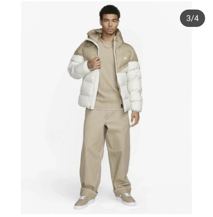 Nike Storm Fit Primaloft Windrunner Zip Puffer Jacket Coat Sail DR9605