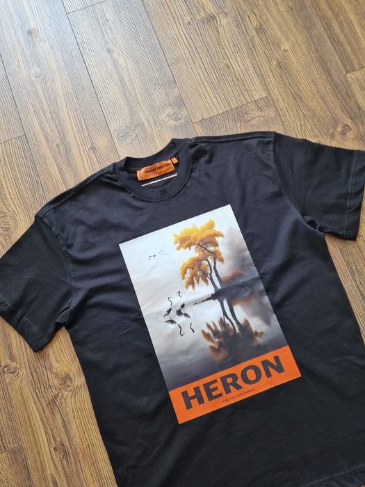 Страхотна мъжка тениска HERON PRESTON размер S M L XL 2XL