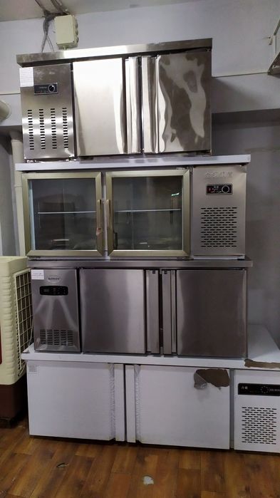 Стол стеллажи Мойки кафе Астана кафе  ресторанов Нержавейки кухня