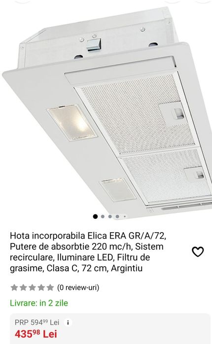 Hote Elica cu garanție