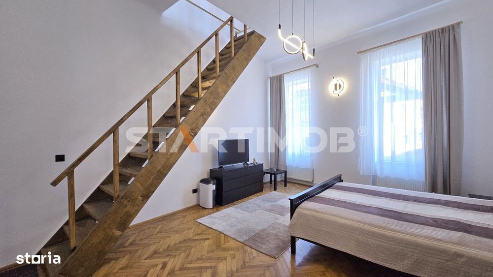 Studio mobilat Central Brasov cu parcare str Lunga — fotografia 1