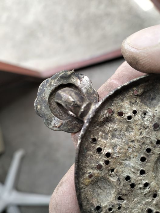 Сребърна автентична пафта