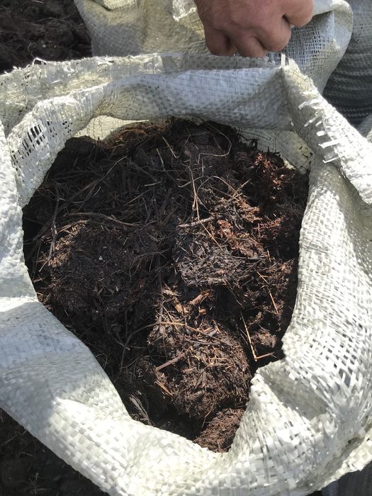 Продам чернозем, перегной в мешках.