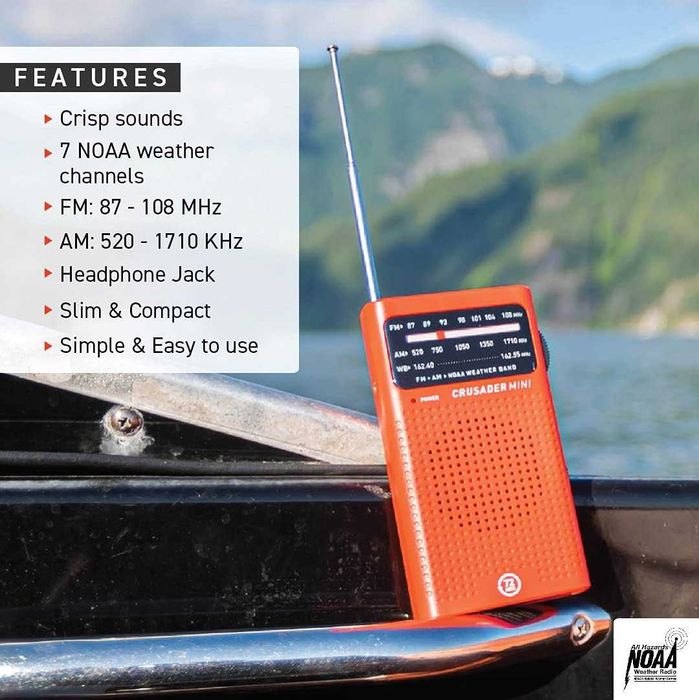 72 HRS CRUSADER MINI аварийно радио