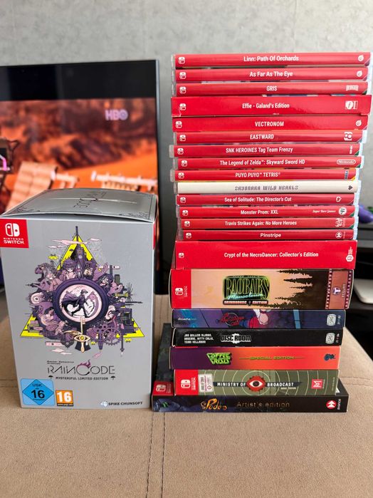 Комплект от 21 игри за Nintendo Switch като нови