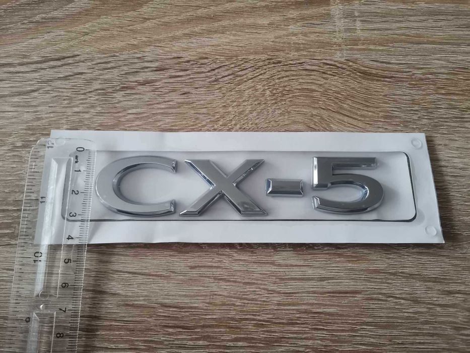 Сребрист надпис Mazda CX-5 нов стил
