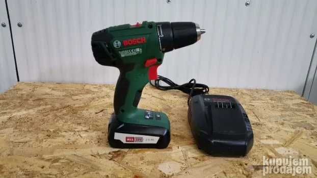 Bormasina BOSCH cu acumulator model PSR 18 LI-2, 18V, 2.AH, 1340 RPM