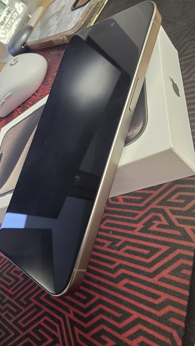 Iphone 15 PRO MAX 256 GB Natural Titanium 89% baterie